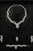 Zircon Set Necklace Wedding Henna Engagement Jewelry Set Models