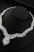 Zircon Set Necklace Wedding Henna Engagement Jewelry Set Models
