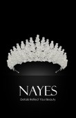 Zircon Stone Hair Accessory Models Wedding Henna Engagement Bridal