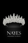 Zircon Stone Hair Accessory Models Wedding Henna Engagement Bridal