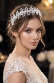Zircon Stone Hair Accessories Models Design Wedding Henna Engagement Bride						