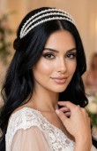 Zircon Stone Hair Accessories Models Design Wedding Henna Engagement Bride						