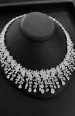 Zircon Set Necklace Wedding Henna Engagement Jewelry Set Models