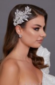 Zircon Stone Hair Accessories Models Wedding Henna Engagement Bride hair comb clips				