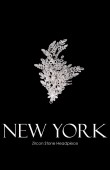 Zircon Stone Hair Accessories Models Wedding Henna Engagement Bride hair comb clips				