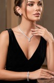 Set Necklace Wedding Henna Engagement Jewelry Set Models