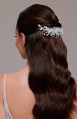 Crystal Stone Hair Accessories Models Wedding Engagement hair comb