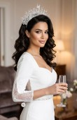 Zircon Stone Hair Accessory Models Hair Band Beaded Henna Wedding