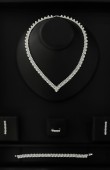 Zircon Set Necklace Wedding Henna Engagement Jewelry Set Models