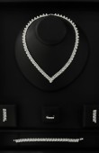 Zircon Set Necklace Wedding Henna Engagement Jewelry Set Models