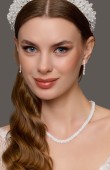Zircon Set Necklace Wedding Henna Engagement Jewelry Set Models