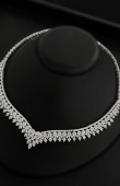 Zircon Set Necklace Wedding Henna Engagement Jewelry Set Models