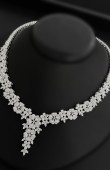 Zircon Set Necklace Wedding Henna Engagement Jewelry Set Models