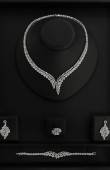 Zircon Set Necklace Wedding Henna Engagement Jewelry Set Models