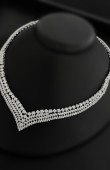 Zircon Set Necklace Wedding Henna Engagement Jewelry Set Models