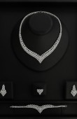 Zircon Set Necklace Wedding Henna Engagement Jewelry Set Models