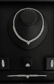 Zircon Set Necklace Wedding Henna Engagement Jewelry Set Models