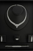 Zircon Set Necklace Wedding Henna Engagement Jewelry Set Models