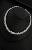 Zircon Set Necklace Wedding Henna Engagement Jewelry Set Models
