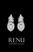 Zircon Stone Earrings Engagement Wedding Design Henna Earring Models Stylish Earrings