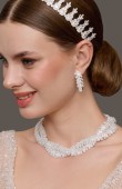 Zircon Set Necklace Wedding Henna Engagement Jewelry Set Models