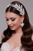 Zircon Stone Hair Accessories Models Design Wedding Henna Engagement Bride						