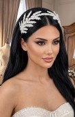 Zircon Stone Hair Accessories Models Design Wedding Henna Engagement Bride						