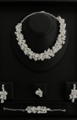 Zircon Set Necklace Wedding Henna Engagement Jewelry Set Models