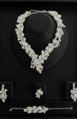 Zircon Set Necklace Wedding Henna Engagement Jewelry Set Models