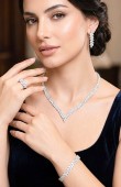 Set Necklace Wedding Henna Engagement Jewelry Set Models