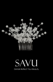 Crystal Stone Hair Accessories Models Wedding Engagement hair comb