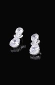 Zircon Stone Earrings Engagement Wedding Design Henna Earring Models Stylish