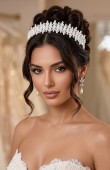 Zircon Stone Hair Accessories Models Design Wedding Henna Engagement Bride						