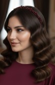 Bridal Crown Models Engagement Special Design Wedding Dress