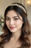 Bridal Crown Models Engagement Special Design Wedding Dress