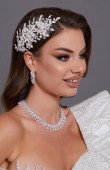 Zircon Stone Hair Accessories Models Wedding Engagement hair comp