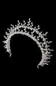 Zircon Stone Hair Accessories Models Wedding Henna Engagement Bride						