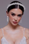 Zircon Stone Hair Accessories Models Wedding Henna Engagement Bride			