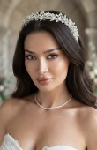 Zircon Stone Hair Accessories Models Wedding Henna Engagement Bride						