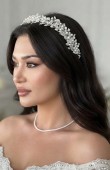 Zircon Stone Hair Accessories Models Wedding Henna Engagement Bride						