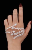 Adjustable Zircon Stone Hand Sword Henna Wedding Hand Accessories