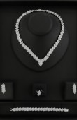 Zircon Set Necklace Wedding Henna Engagement Jewelry Set Models