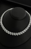 Zircon Set Necklace Wedding Henna Engagement Jewelry Set Models