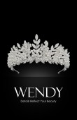 Bridal Crown Models Design Wedding Engagement Henna