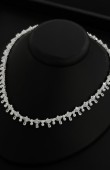 Zircon Set Necklace Wedding Henna Engagement Jewelry Set Models