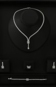 Zircon Set Necklace Wedding Henna Engagement Jewelry Set Models