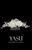 Zikron Stone Hair Accessories Models Wedding Henna Engagement Bride hair comb