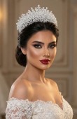 Zircon Stone Hair Accessories Models Wedding Henna Engagement Bride						