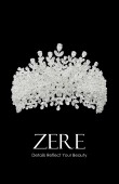 Zircon Stone Hair Accessories Models Wedding Henna Engagement Bride						