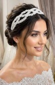 Zircon Stone Hair Accessories Models Design Wedding Henna Engagement Bride						